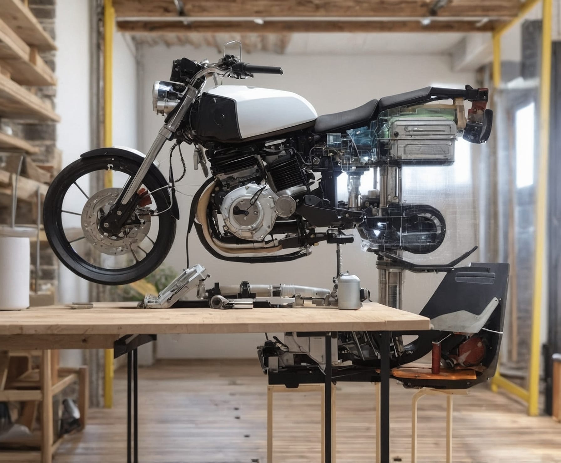 Moto niveladora 3D en obra de construcción precisa